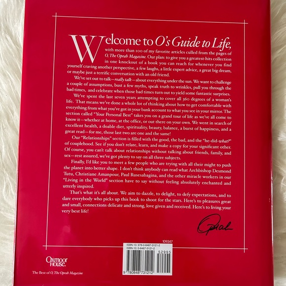 Oprah Winfrey hard cover book - Picture 2 of 4